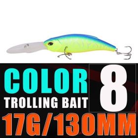 Long Throw Sea Fishing Route Sub Hard Bait 130cm 17g (Option: 8 Style)