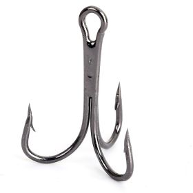 Treble Hook Anchor Hook Big Anchor Hook Barbed Fishhook (Option: Black-Specification 2)