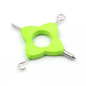 Maker Wire Grip Bait Cage Drilling Tool Carp Fishing Accessories Fishing Supplies (Option: Green-55x80mm)