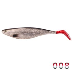 Biomimetic PVC Material Luya T-tail Soft Fake Bait (Option: 8 Style)