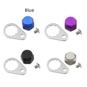 Refitted Parts Fishing Reel Anti-loosening Gasket (Option: Blue-M8 right hand)