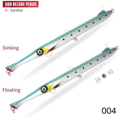 Fishing Slow-shake Submerged Pencil Jinqiang Lure Sea Water